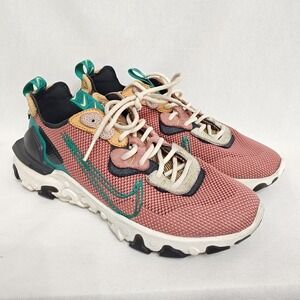 Nike React Vision SE CT3618 991 Sneaker Custom Colorway Pink Green Coral